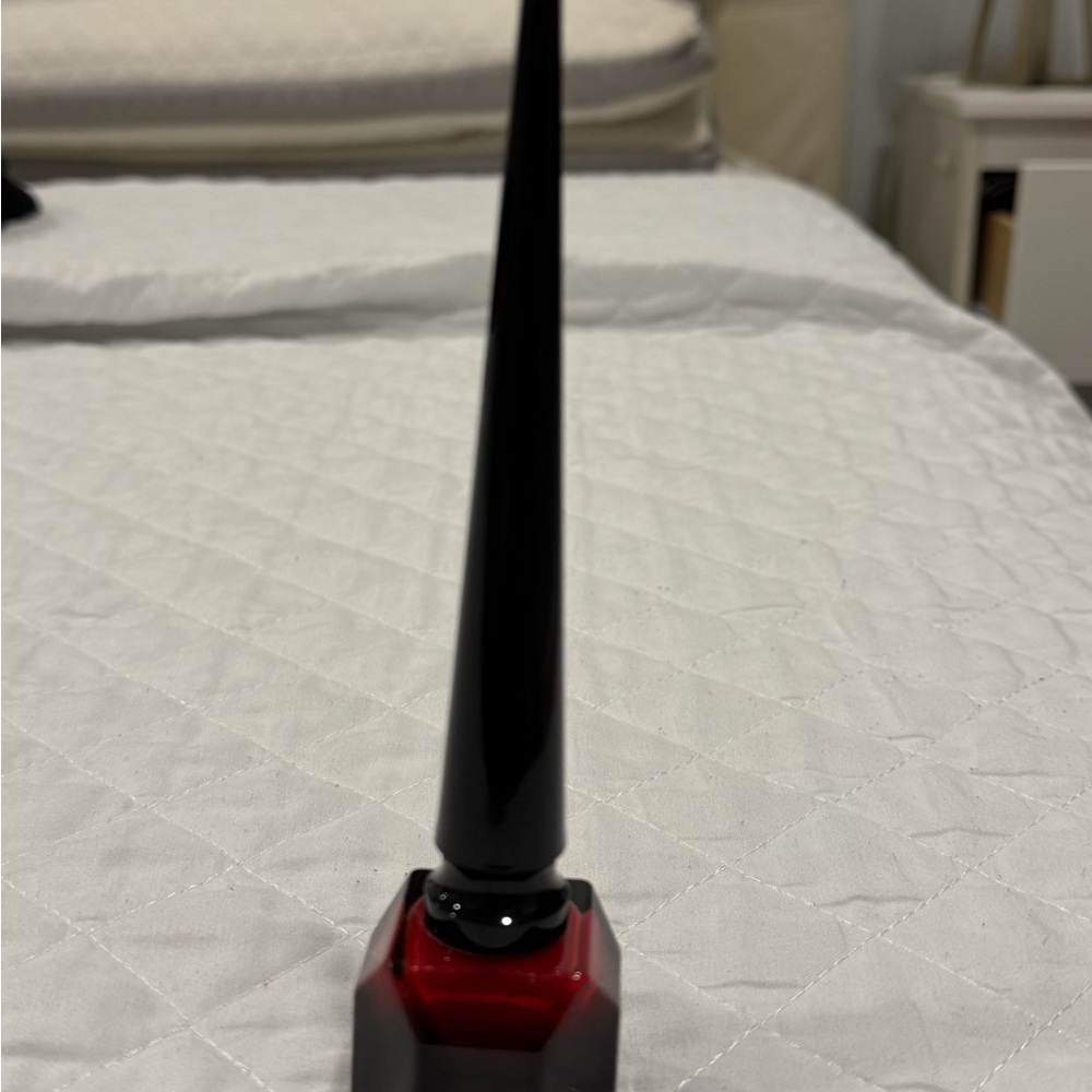 Christian Louboutin Rouge Louboutin Nail Polish with Black Cap